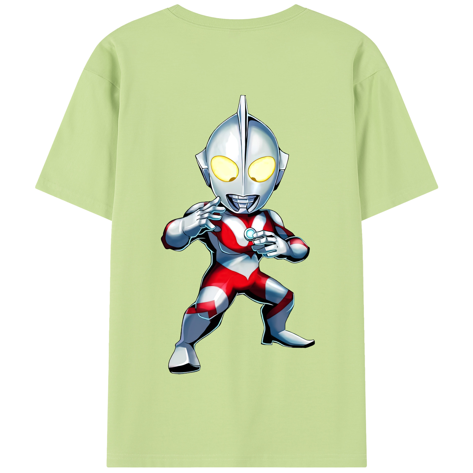 （画像用） ウルトラマン Ultraman 綿100％半袖Tシャツ（背面プリント）